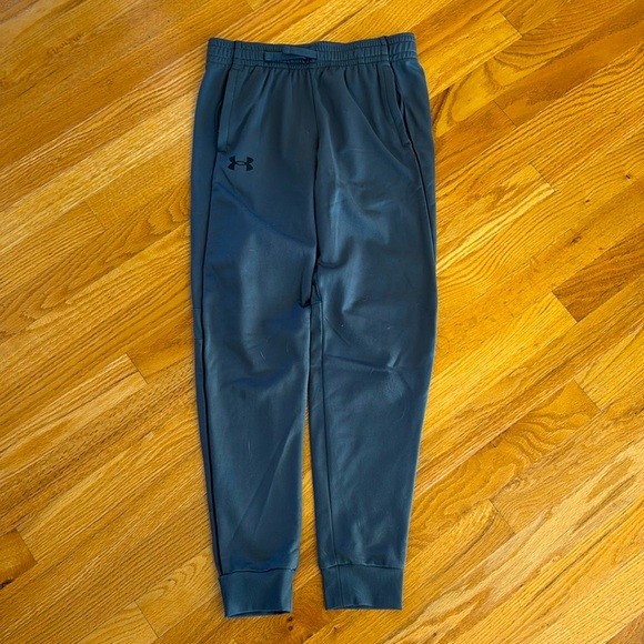 Boys' UA Pennant 2.0 Pants (Size YMD, Pitch Gray) - Picture 1 of 7